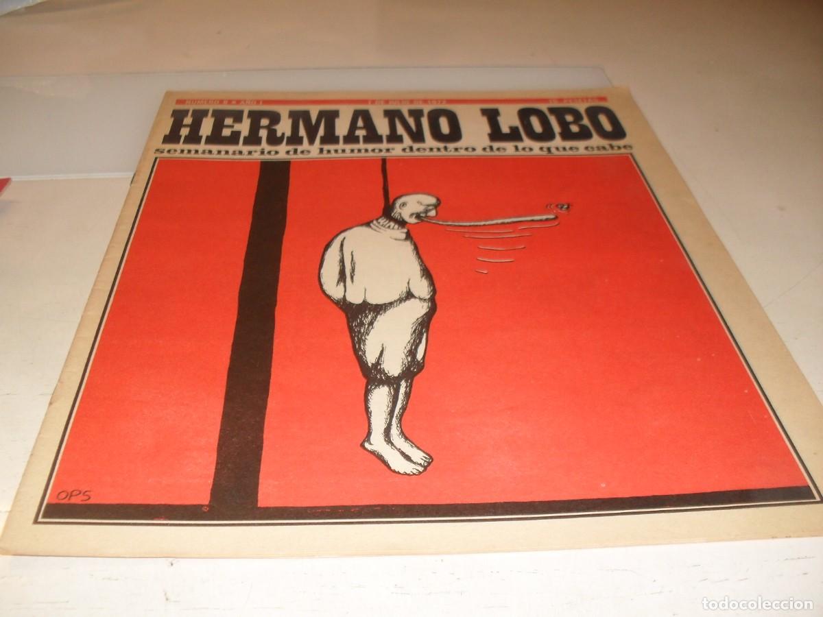 Tebeos: HERMANO LOBO N&ordm; 8,DE 213,HUMOR SATIRICO.PLEYADES EDITORES,1972