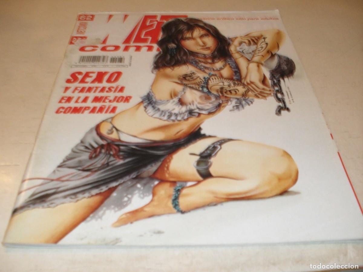 Tebeos: WET COMIX N&ordm; 62,DE 70,SUGERIDO PARA ADULTOS.MULTIMEDIA,1998