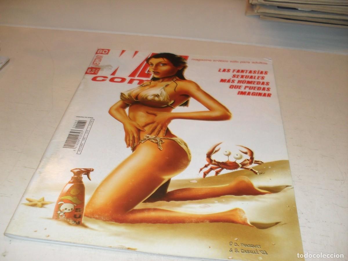 Tebeos: WET COMIX N&ordm; 60,DE 70,SUGERIDO PARA ADULTOS.MULTIMEDIA,1998