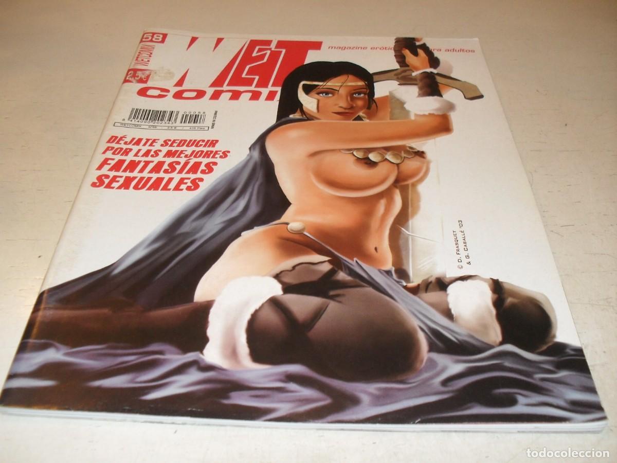 Tebeos: WET COMIX N&ordm; 58,DE 70,SUGERIDO PARA ADULTOS.MULTIMEDIA,1998