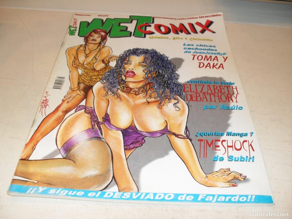 Tebeos: WET COMIX N&ordm; 3,PRIMEROS N&ordm;,DE 70,SUGERIDO PARA ADULTOS.MULTIMEDIA,1998