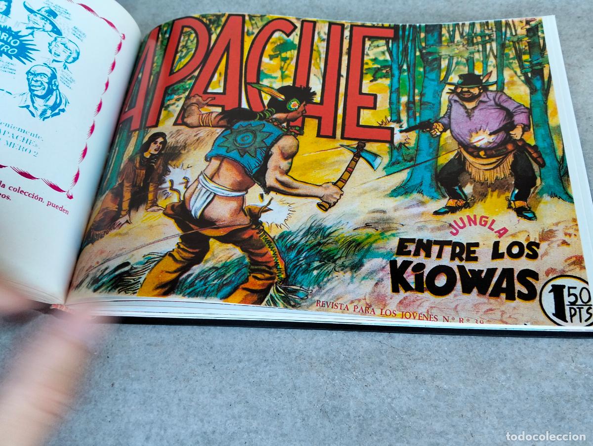 Tebeos: Apache revista para los jovenes libro encuadernado con lote de tebeos c&oacute;mics novela visual - Foto 4