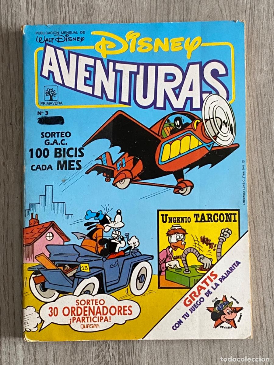 Tebeos: Disney Aventuras N 3 - Walt Disney Editorial Primavera 132 pgs.