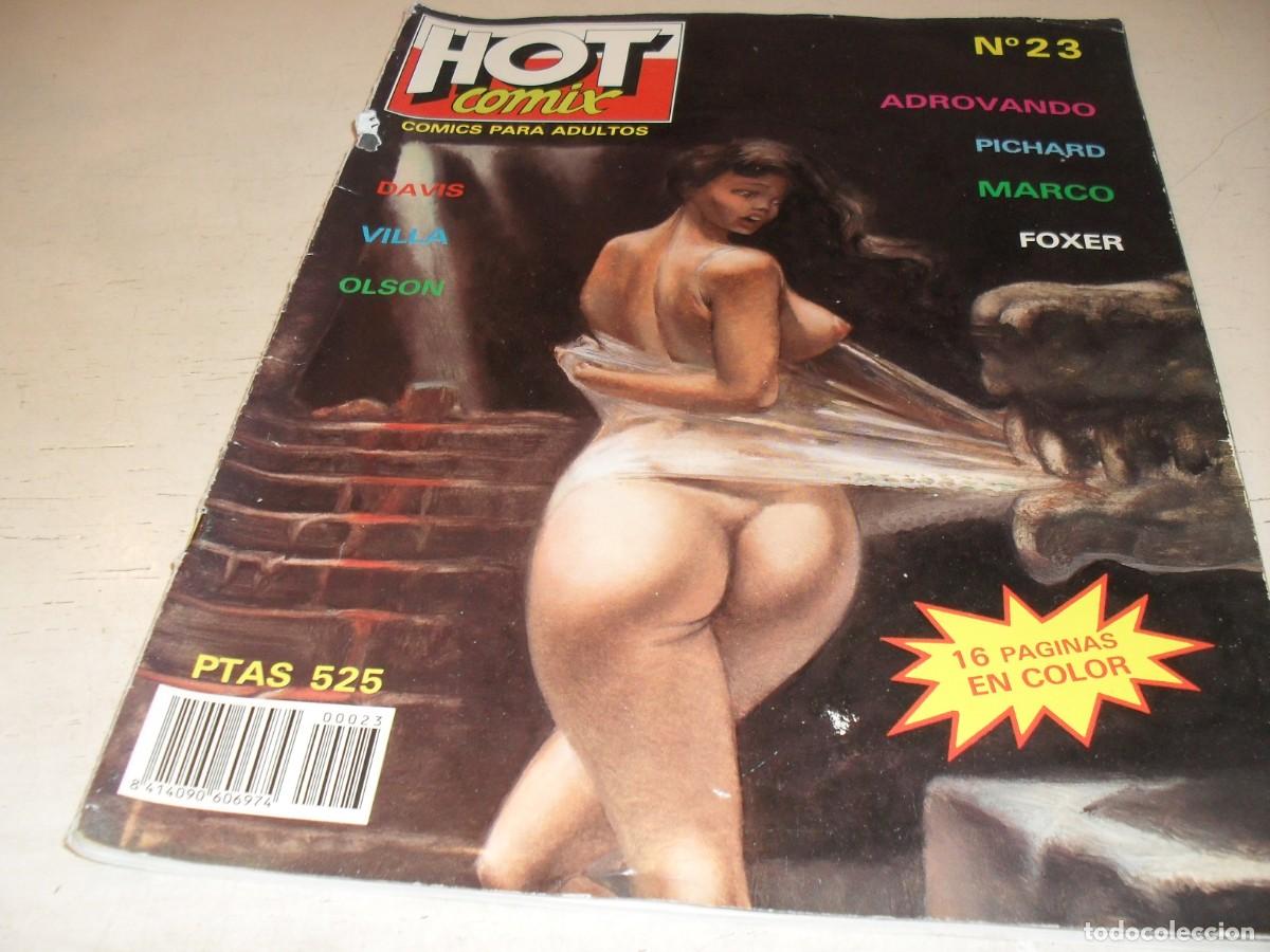 Tebeos: HOT COMIX N&ordm; 23,DE 29,SUGERIDO PARA ADULTOS.CARTON,1994