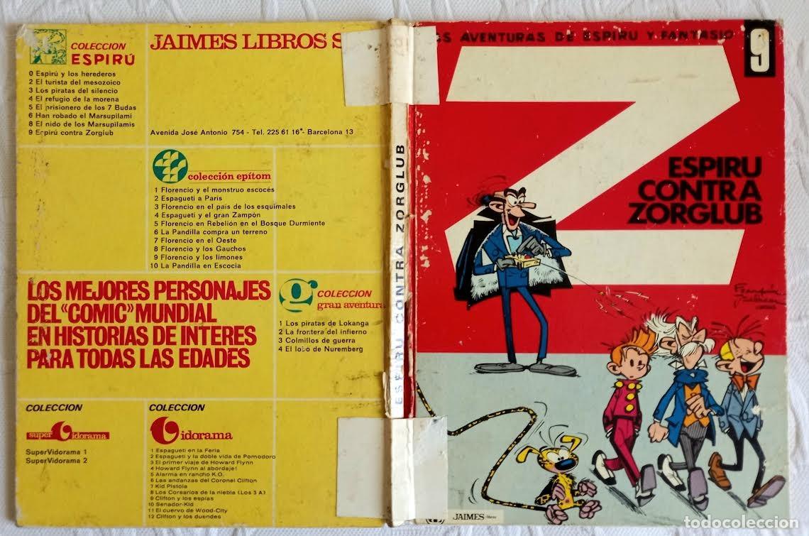 Tebeos: Aventuras de Espiru y Fantasio EL REFUGIO DE LA MORENA