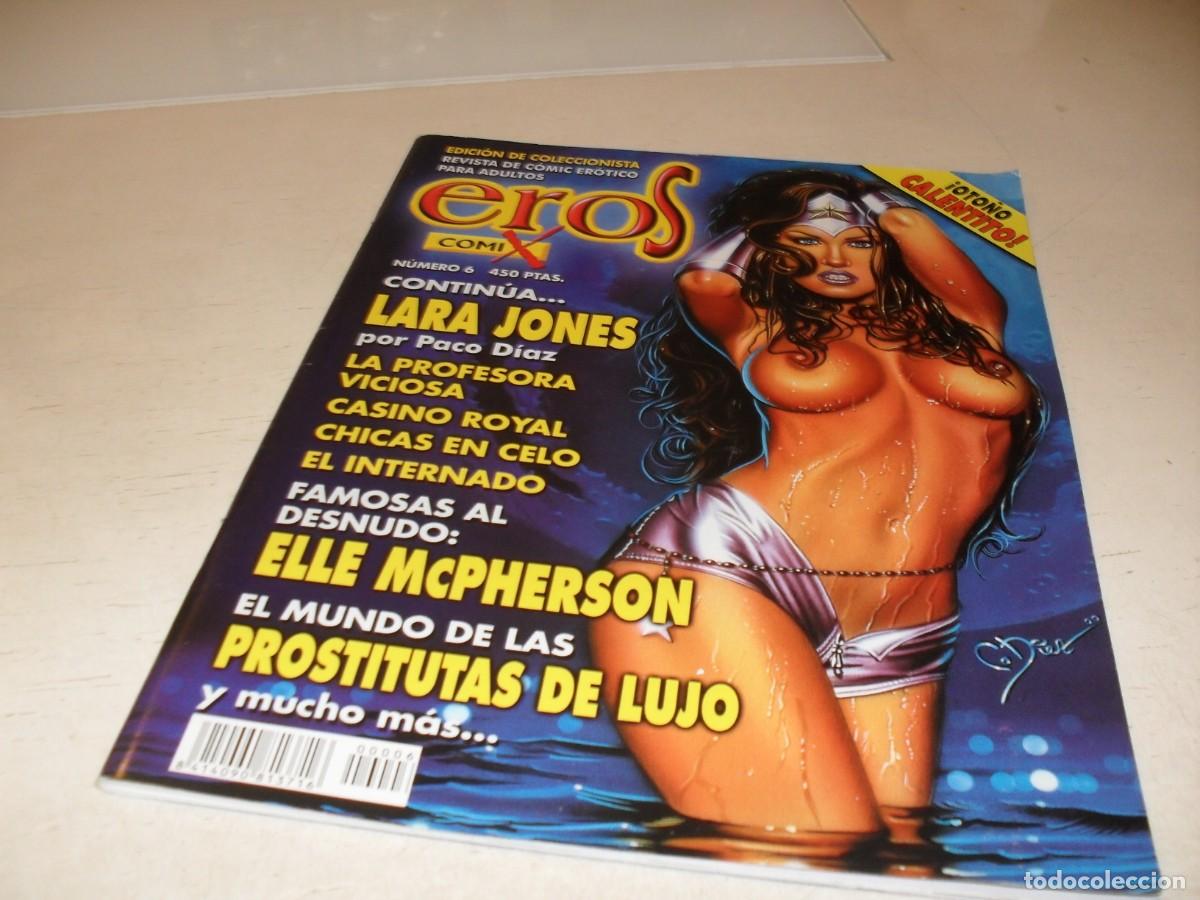 Tebeos: EROS COMIX N&ordm; 6,DE 123,SUGERIDO PARA ADULTOS.DOLMEN,2001