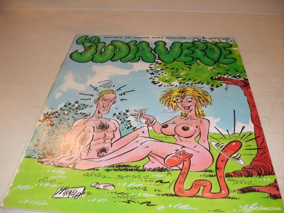 Tebeos: LA JUDIA VERDE N&ordm; 39,REVISTA DE HUMOR PARA ADULTOS.IRU,1987