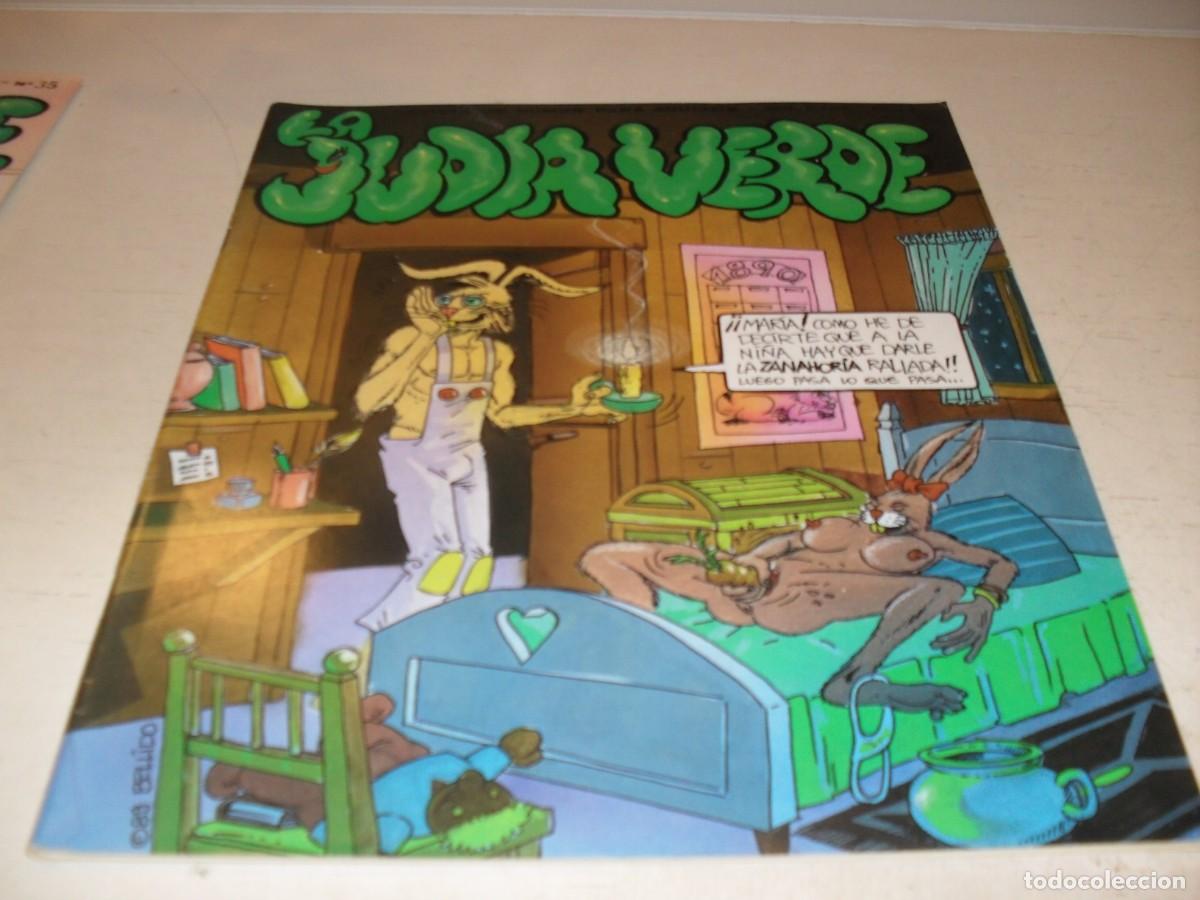 Tebeos: LA JUDIA VERDE N&ordm; 31,REVISTA DE HUMOR PARA ADULTOS.IRU,1987