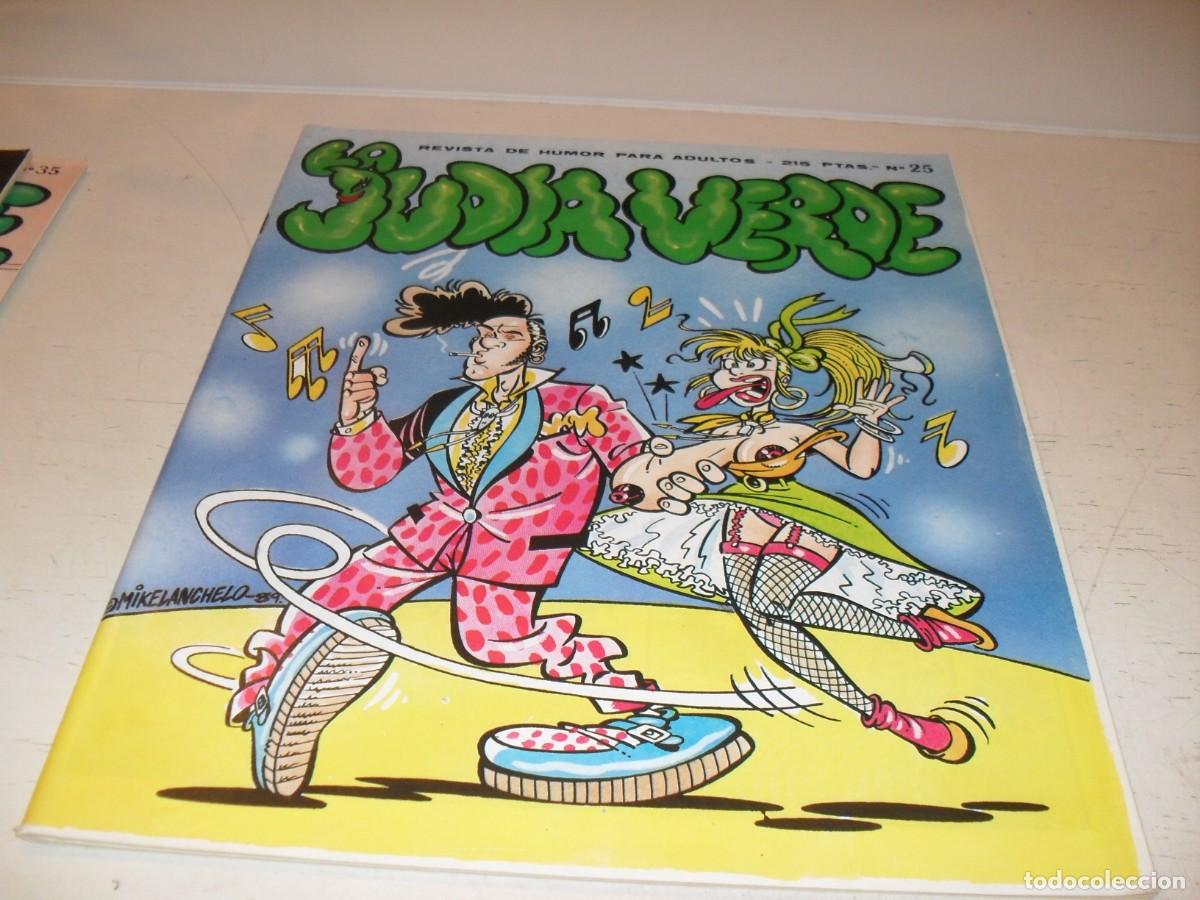 Tebeos: LA JUDIA VERDE N&ordm; 25,REVISTA DE HUMOR PARA ADULTOS.IRU,1987
