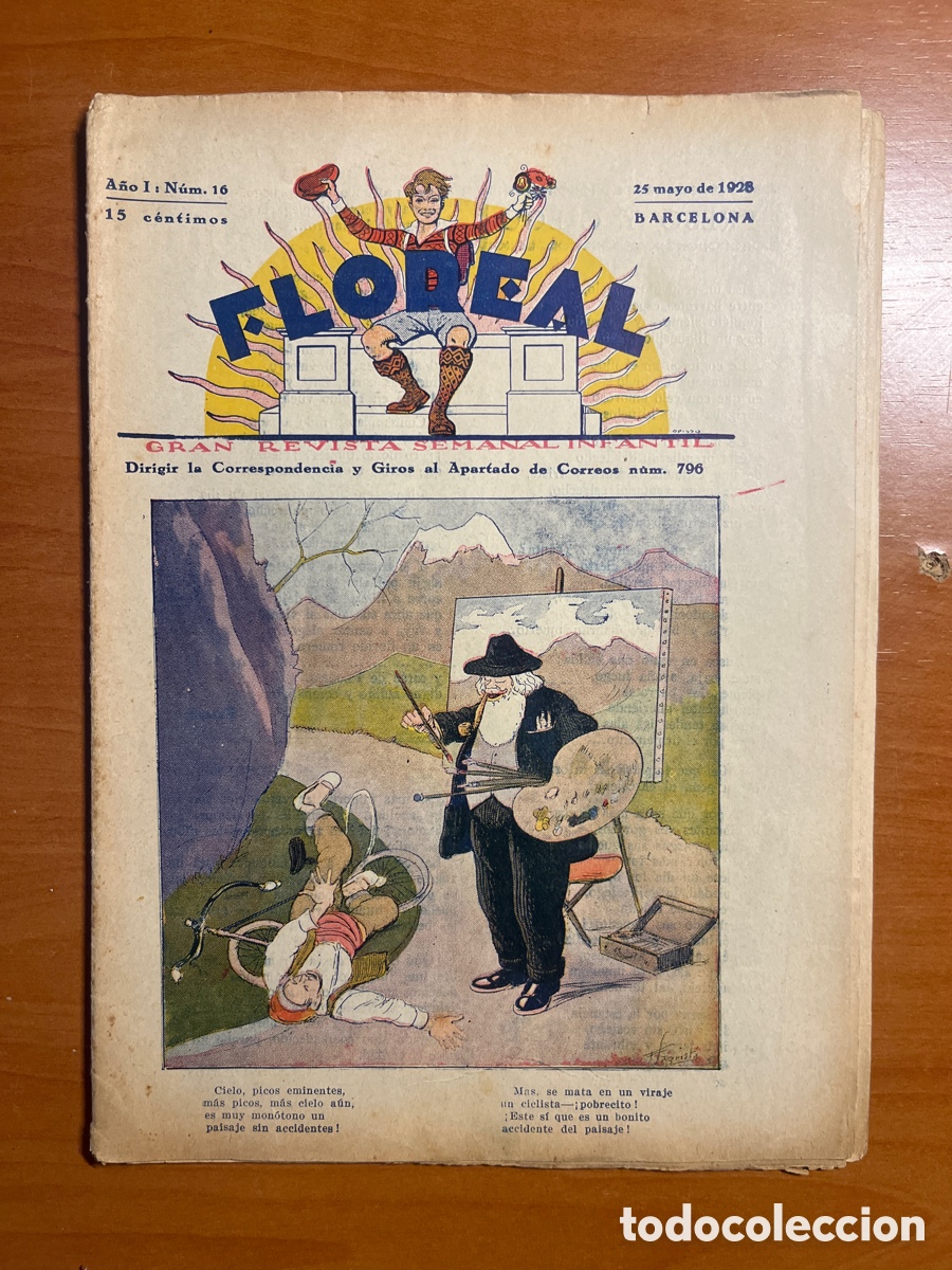 Tebeos: FLOREAL N&Uacute;MERO 16, (ELIZALDE), ESCASOS!!!