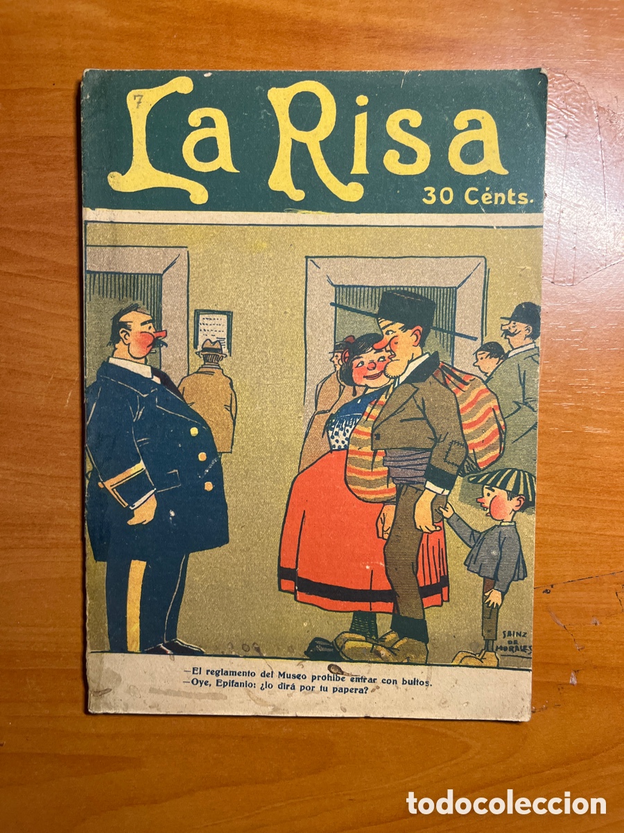 Tebeos: LA RISA, N&Uacute;MERO 7, DIBUJOS SAINZ DE MORALES, (EDITORA PRENSA DE MADRID)