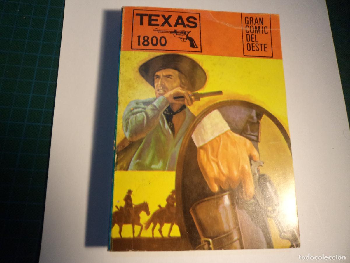 Tebeos: Texas 1800. Retapado con 5 novelas de Oeste Vilmar. Tiene una hoja suelta.