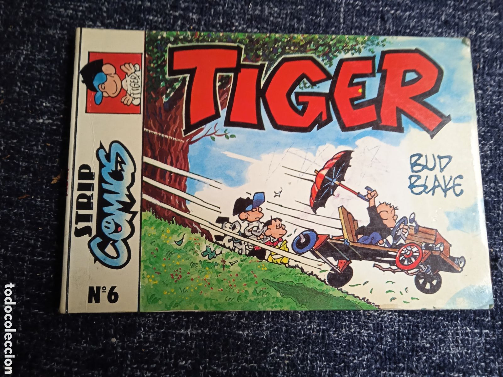 Tebeos: STRIP COMICS , TIGER N&ordm; 6 /AUTOR: BUD BLAKE - edita : EDICIONES ESEUVE