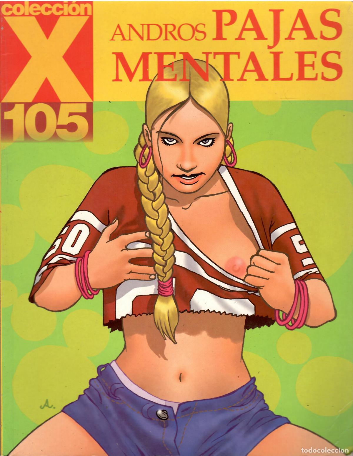 Tebeos: Comic Pajas mentales - Andros. Coleccion X, n&ordm; 105