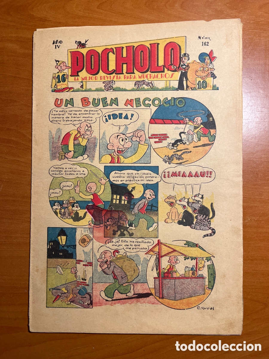 Tebeos: POCHOLO N&Uacute;MERO 162, (EDICIONES POCHOLO) - Foto 1