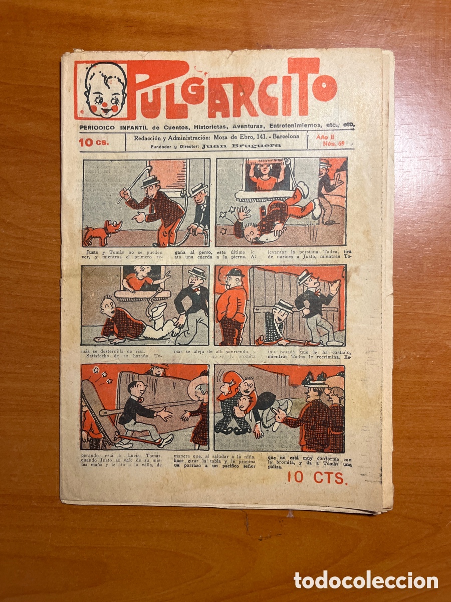 Tebeos: PULGARCITO N&Uacute;MERO 69, (EDITORIAL GATO NEGRO)