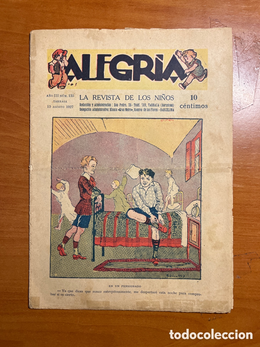 Tebeos: ALEGR&Iacute;A N&Uacute;MERO 135, (EDITORIAL GATO NEGRO)