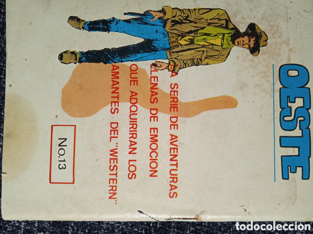 Tebeos: NOVELA GRAFICA DE OESTE N&ordm; 13 - EL MAS RAPIDO - Foto 2