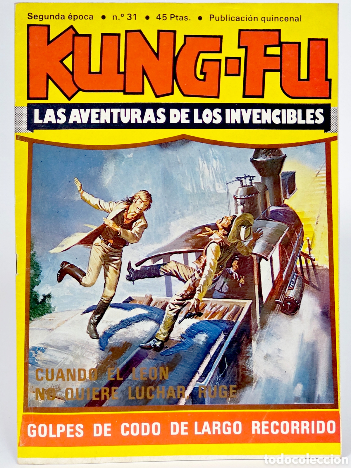 Tebeos: C&Oacute;MIC KUNG-FU 31 GOLPES DE CODO EDITORIAL AMAIKA 1979 MUY BUEN ESTADO