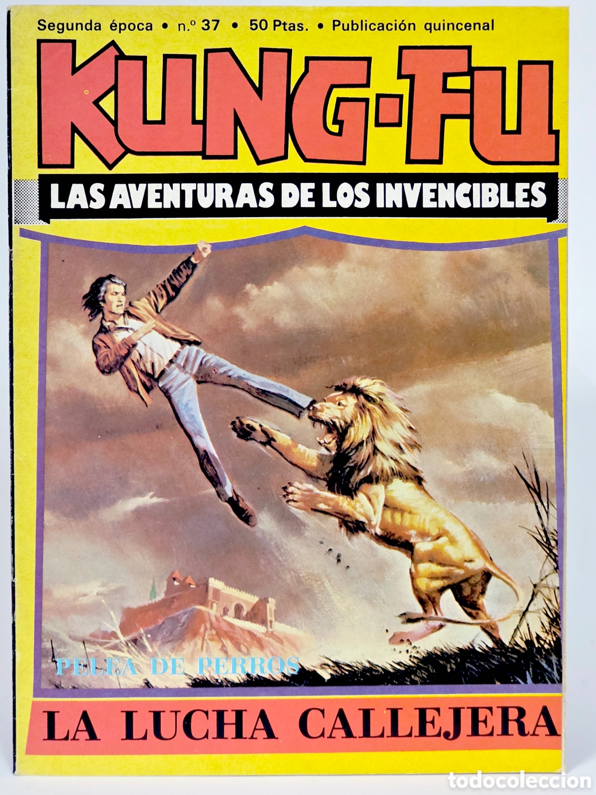 Tebeos: C&Oacute;MIC KUNG-FU 37 LA LUCHA CALLEJERA EDITORIAL AMAIKA 1979 MUY BUEN ESTADO