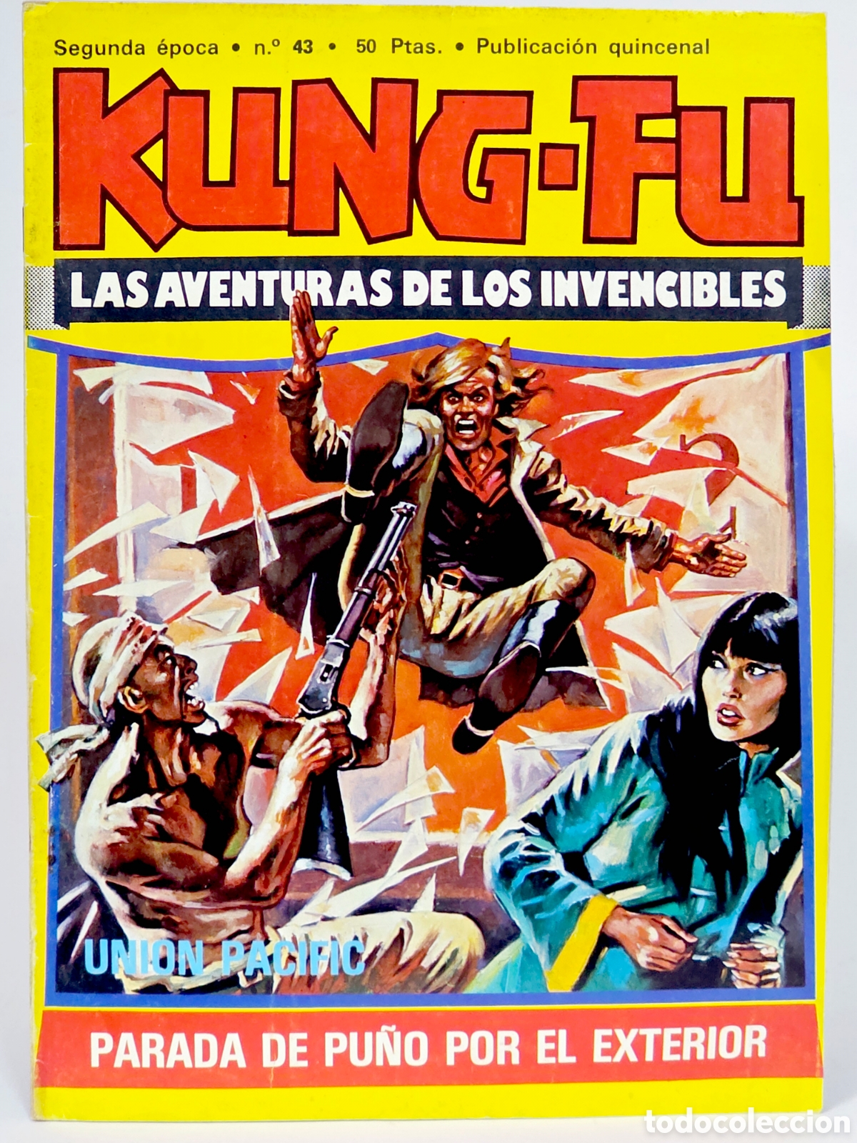 Tebeos: C&Oacute;MIC KUNG-FU 43 PARADA DE PU&Ntilde;O EDITORIAL AMAIKA 1979 MUY BUEN ESTADO