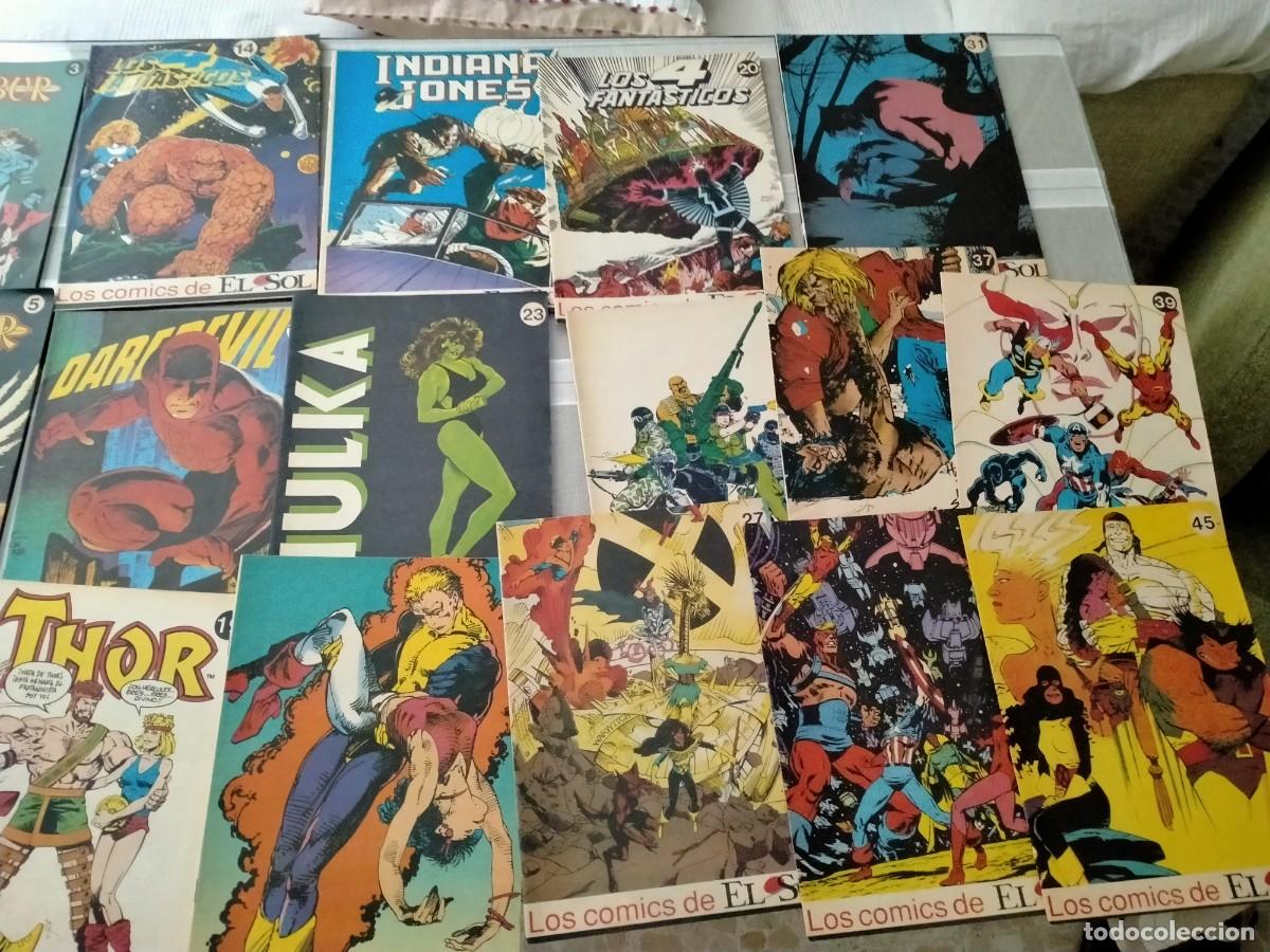 Tebeos: comics de el sol gran lote 21 numero - Foto 2