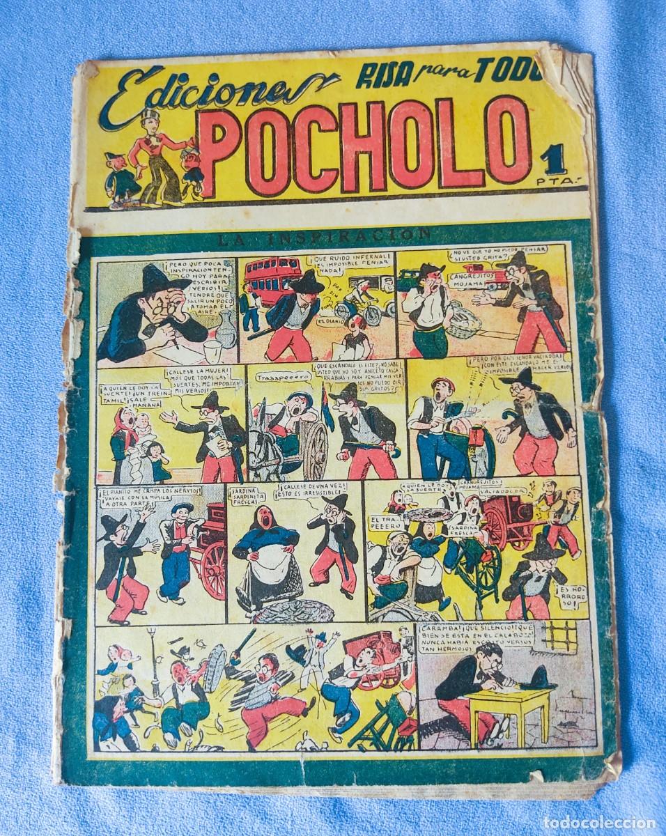 Tebeos: EDICIONES POCHOLO LA INSPIRACION RISA PARA TODO