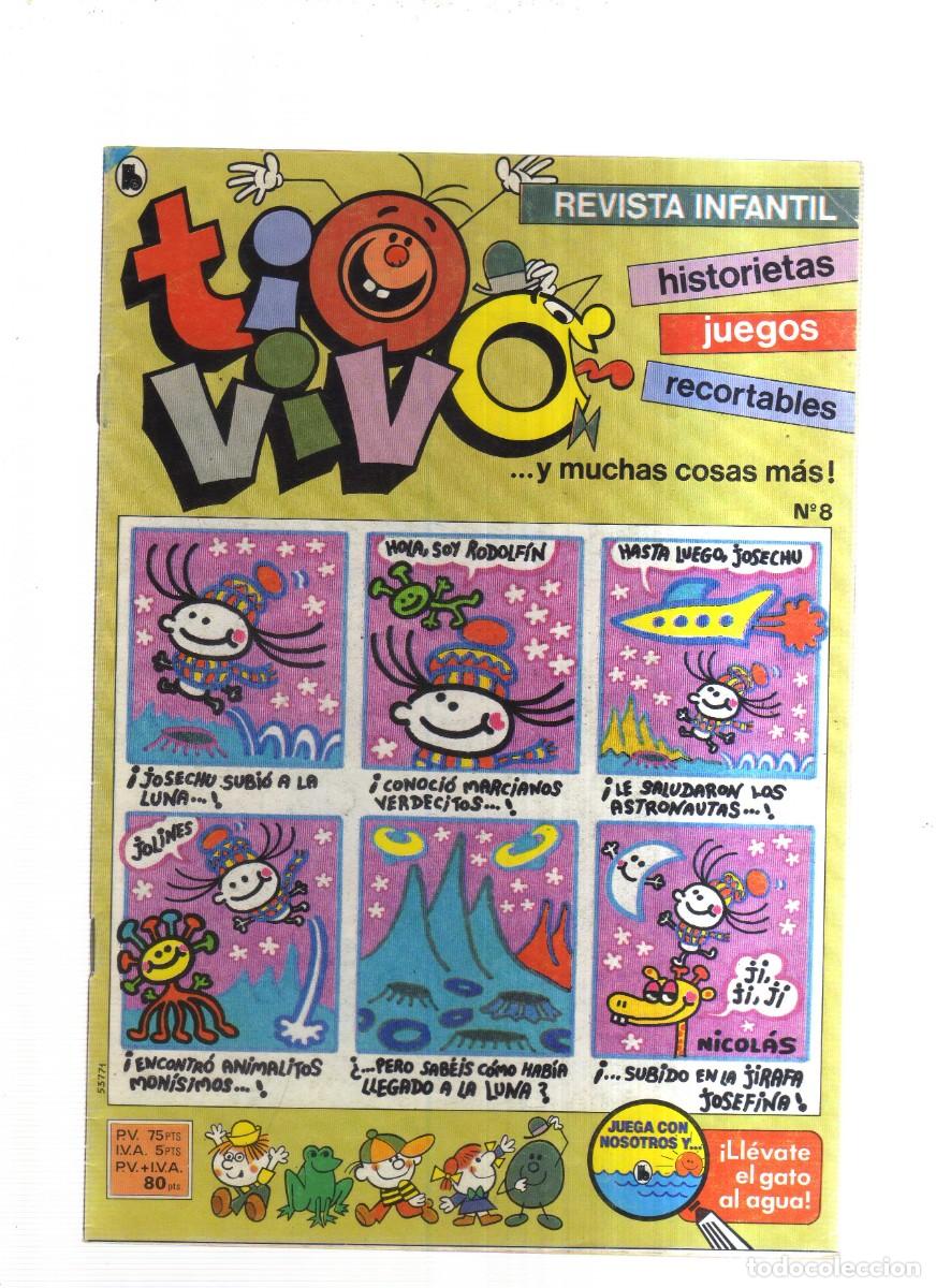 Tebeos: TIO VIVO REVISTA JUVENIL N,8