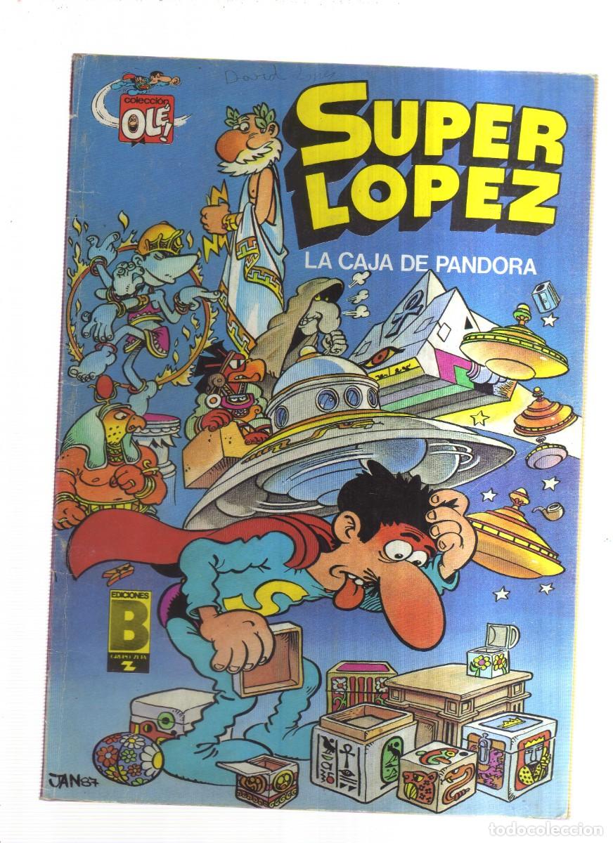 Tebeos: SUPER LOPEZ LA CAJA DE PANDORA SL,8 - Foto 1