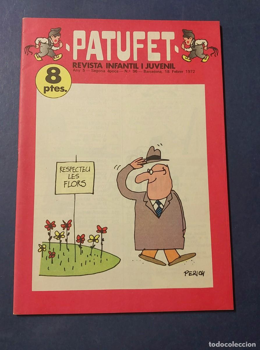 Tebeos: Patufet N&ordm; 96 Any 5 1972 Editor Bagu&ntilde;a Barcelona ( Catal&agrave; ) Ref. C-1