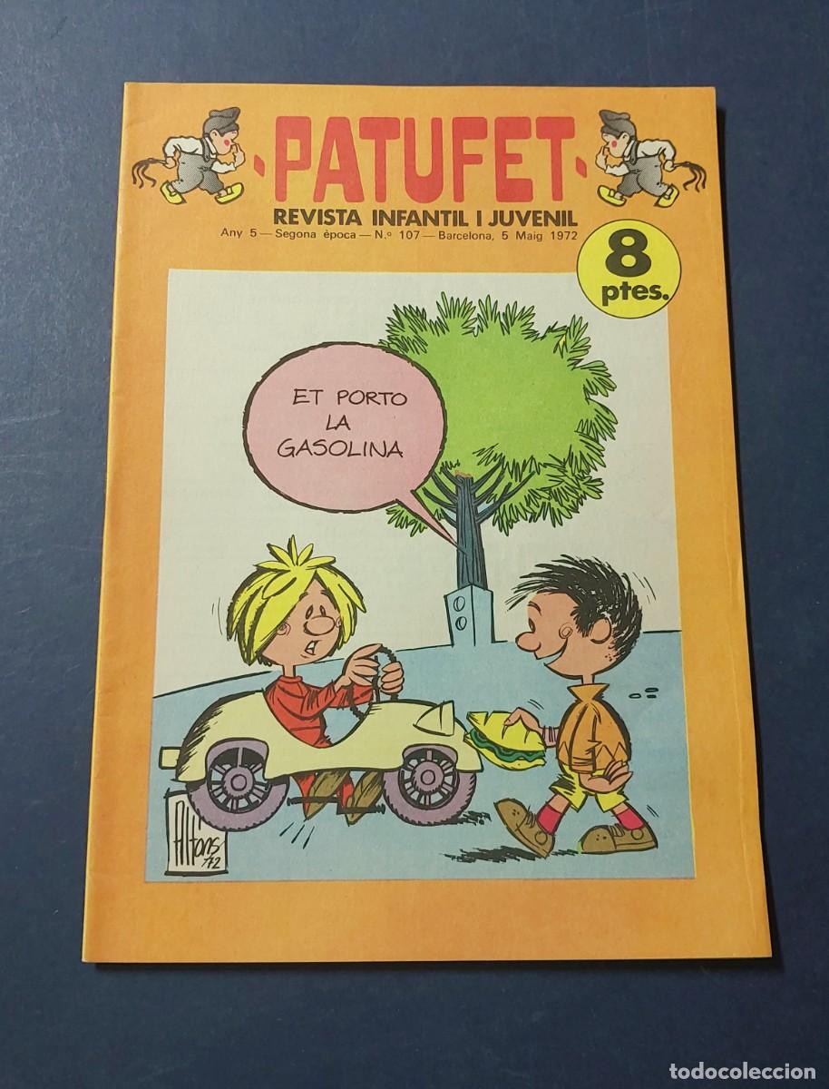 Tebeos: Patufet N&ordm; 107 Any 5 1972 Editor Bagu&ntilde;a Barcelona ( Catal&agrave; ) Ref. C-1