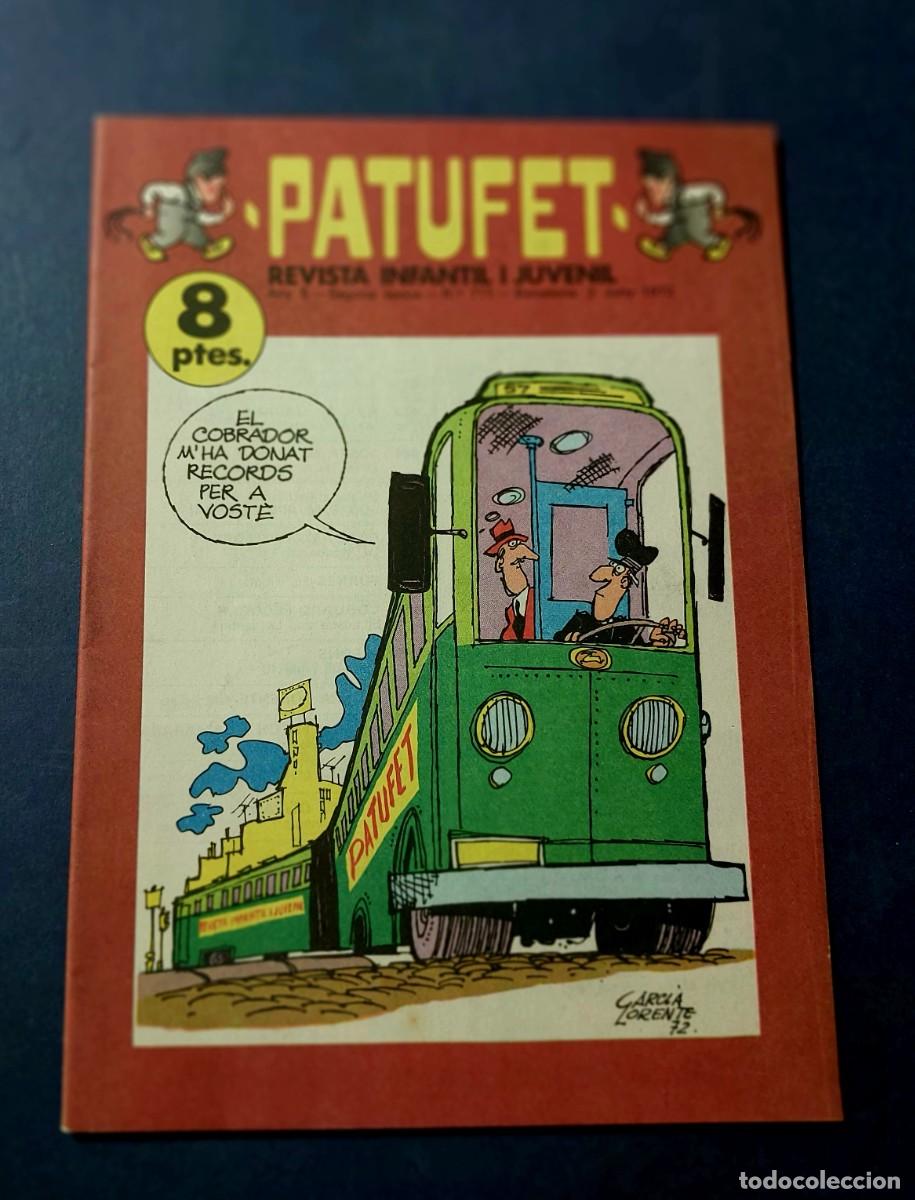 Tebeos: Patufet N&ordm; 111 Any 5 1972 Editor Bagu&ntilde;a Barcelona ( Catal&agrave; ) Ref. C-1