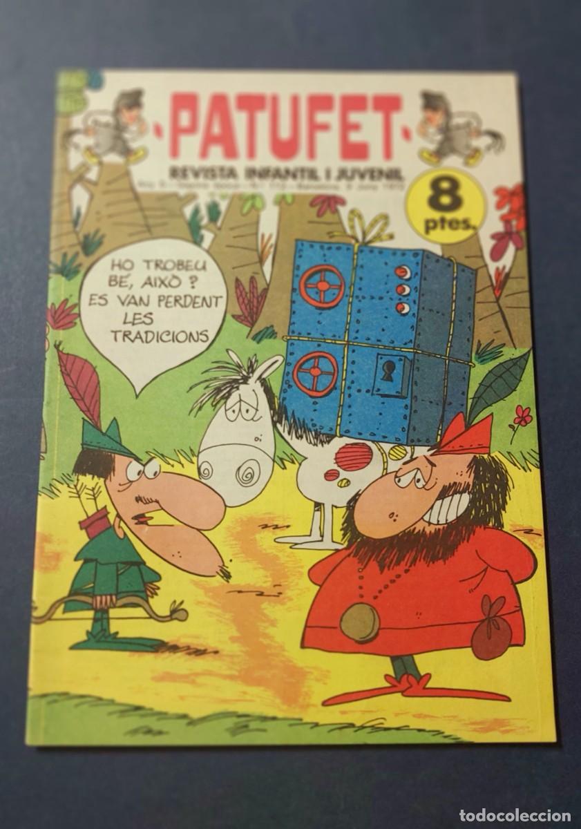 Tebeos: Patufet N&ordm; 112 Any 5 1972 Editor Bagu&ntilde;a Barcelona ( Catal&agrave; ) Ref. C-1
