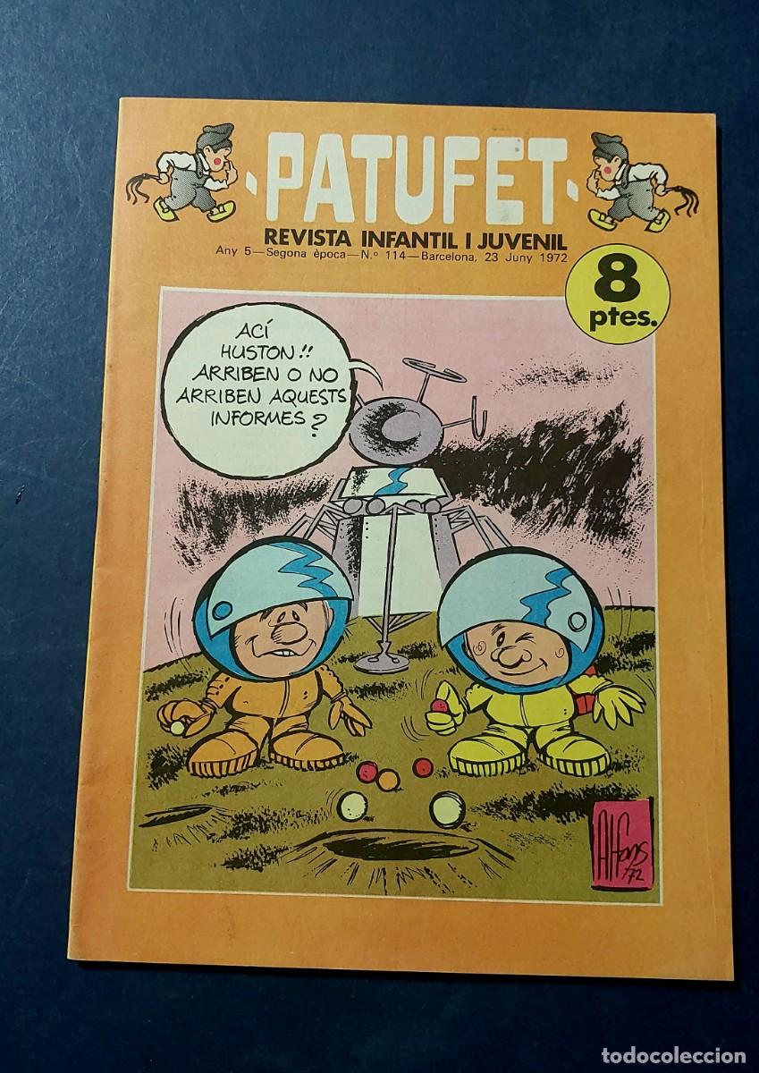 Tebeos: Patufet N&ordm; 114 Any 5 1972 Editor Bagu&ntilde;a Barcelona ( Catal&agrave; ) Ref. C-1