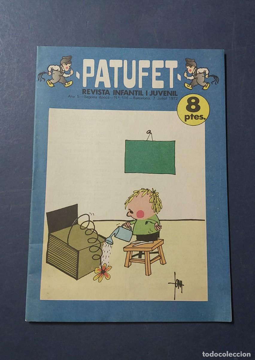 Tebeos: Patufet N&ordm; 116 Any 5 1972 Editor Bagu&ntilde;a Barcelona ( Catal&agrave; ) Ref. C-1