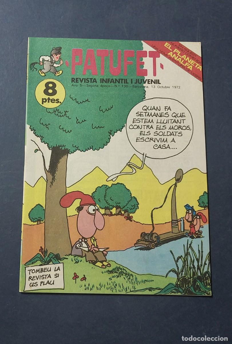 Tebeos: Patufet N&ordm; 130 Any 5 1972 Editor Bagu&ntilde;a Barcelona ( Catal&agrave; ) Ref. C-1