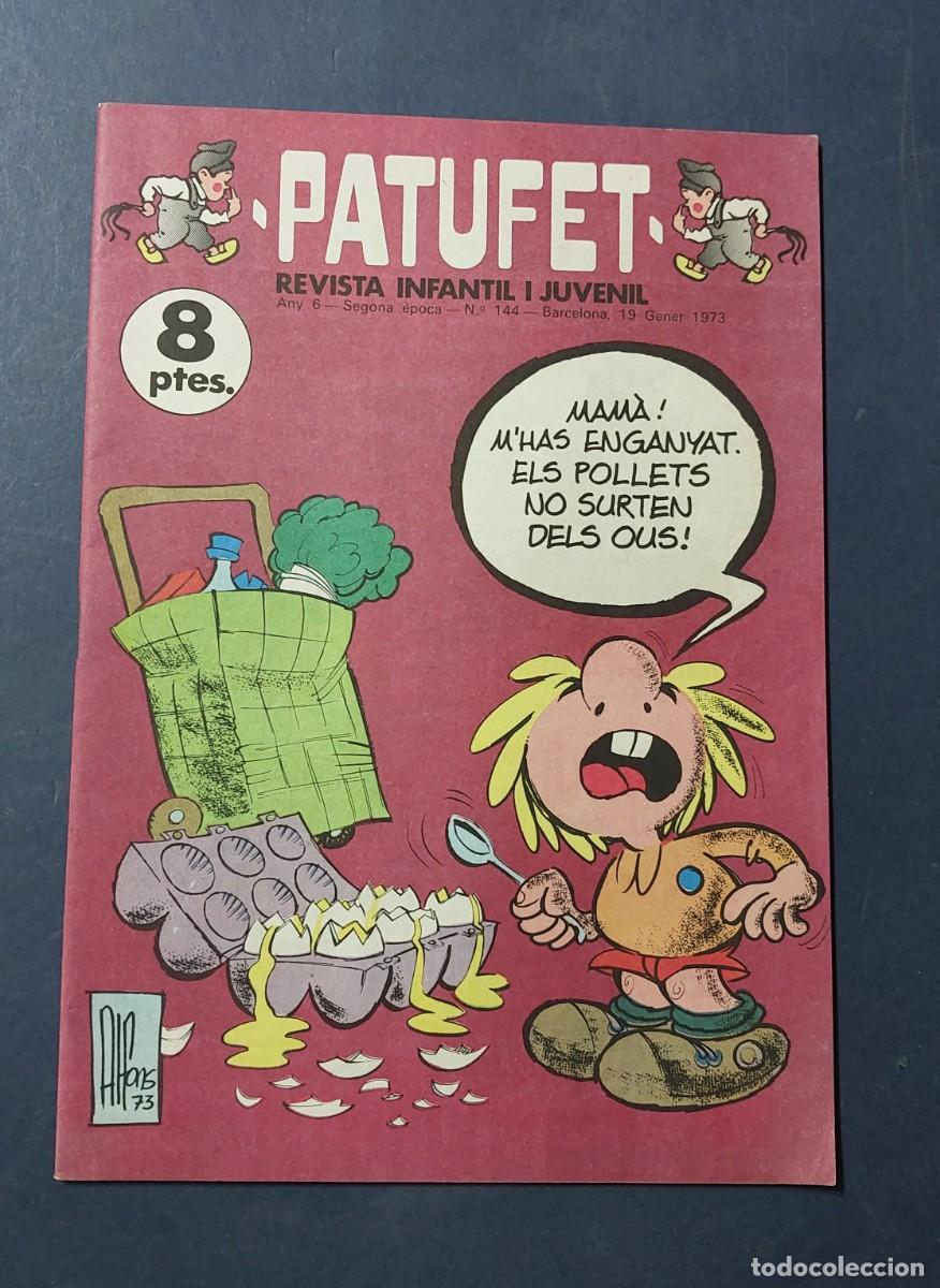 Tebeos: Patufet N&ordm; 144 Any 6 1973 Editor Bagu&ntilde;a Barcelona ( Catal&agrave; ) Ref. C-1