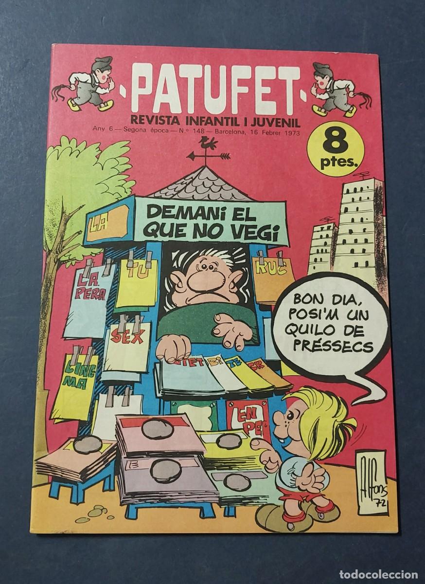 Tebeos: Patufet N&ordm; 148 Any 6 1973 Editor Bagu&ntilde;a Barcelona ( Catal&agrave; ) Ref. C-1