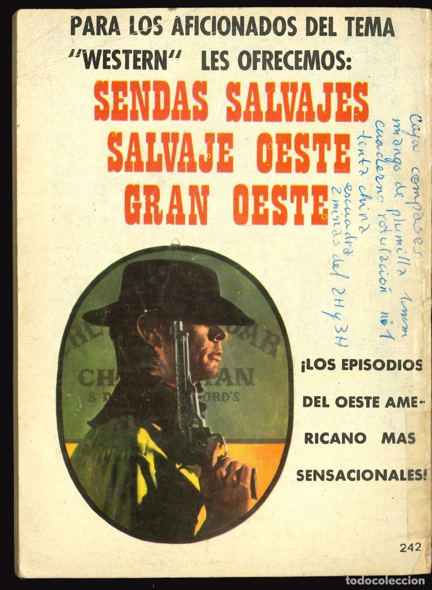 Tebeos: SALVAJE OESTE - PRODUCCIONES EDITORIALES / N&Uacute;MERO 242 - Foto 2