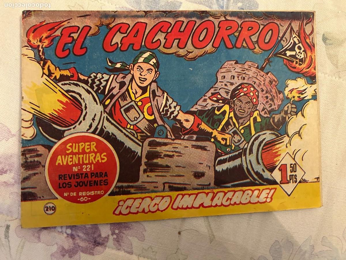 Tebeos: EL CACHORRO N&ordm; 210 BUEN ESTADO