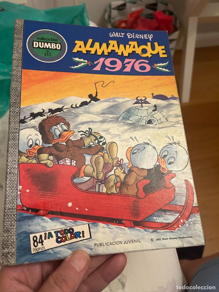 Tebeos: DUMBO N&ordm; 132 ALMANAQUE 1976 BUEN ESTADO - Foto 1