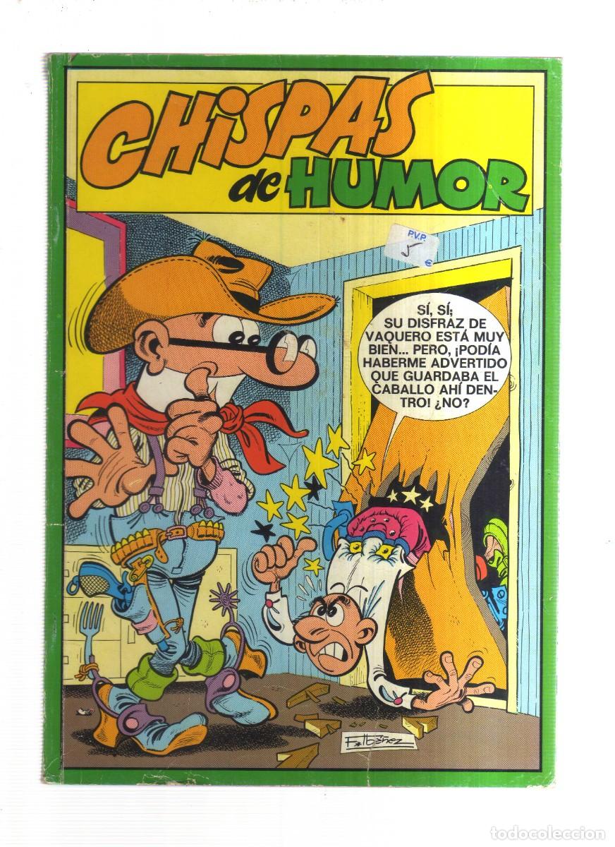 Tebeos: CHISPAS DEL HUMOR MORTADELO Y VARIOS PERSONAJES - Foto 1