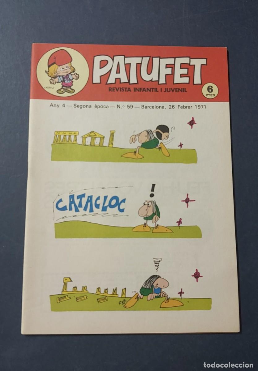 Tebeos: Patufet N&ordm; 59 Any 4 1971 Editor Bagu&ntilde;a Barcelona ( Catal&agrave; ) Ref. C-1