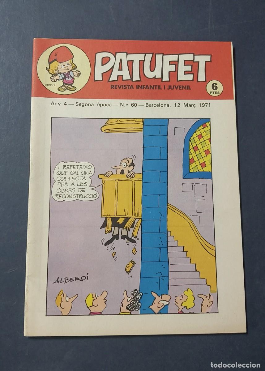Tebeos: Patufet N&ordm; 60 Any 4 1971 Editor Bagu&ntilde;a Barcelona ( Catal&agrave; ) Ref. C-1