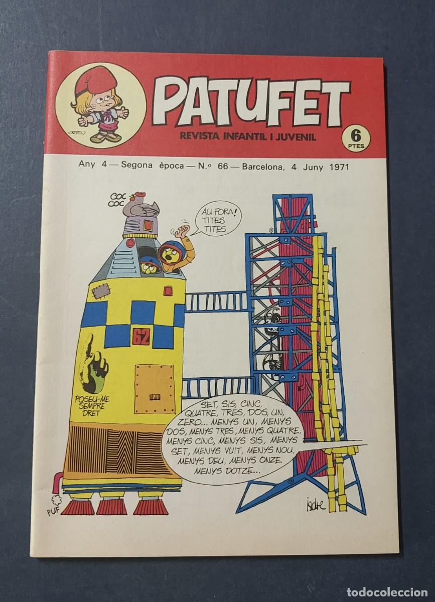 Tebeos: Patufet N&ordm; 66 Any 4 1971 Editor Bagu&ntilde;a Barcelona ( Catal&agrave; ) Ref. C-1