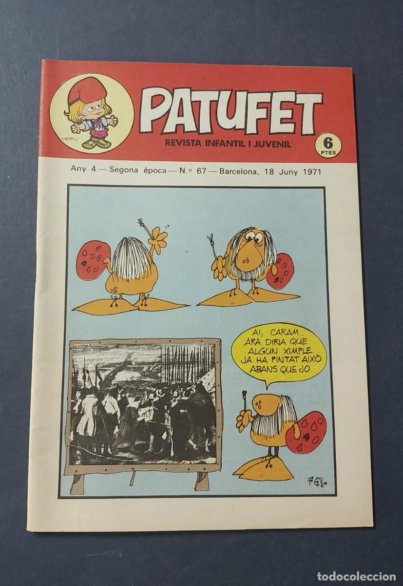 Tebeos: Patufet N&ordm; 67 Any 4 1971 Editor Bagu&ntilde;a Barcelona ( Catal&agrave; ) Ref. C-1
