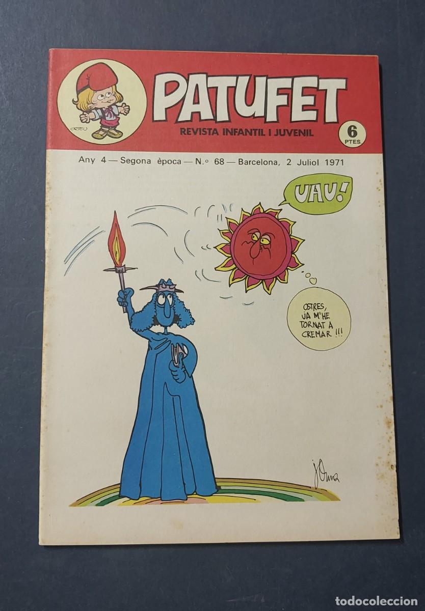 Tebeos: Patufet N&ordm; 68 Any 4 1971 Editor Bagu&ntilde;a Barcelona ( Catal&agrave; ) Ref. C-1