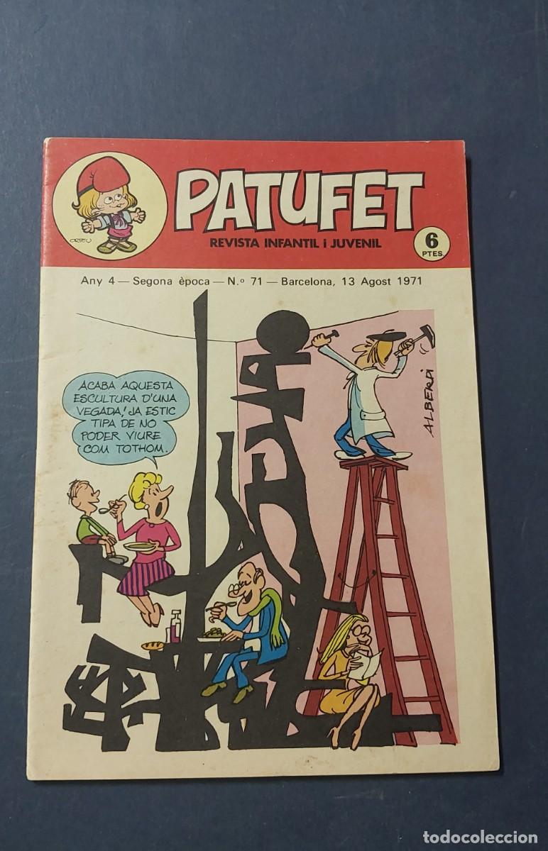 Tebeos: Patufet N&ordm; 71 Any 4 1971 Editor Bagu&ntilde;a Barcelona ( Catal&agrave; ) Ref. C-1