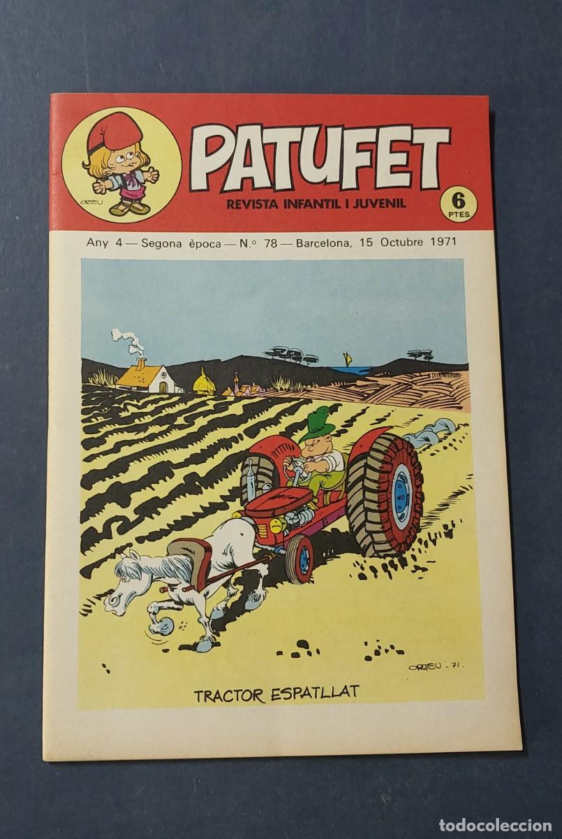 Tebeos: Patufet N&ordm; 78 Any 4 1971 Editor Bagu&ntilde;a Barcelona ( Catal&agrave; ) Ref. C-1