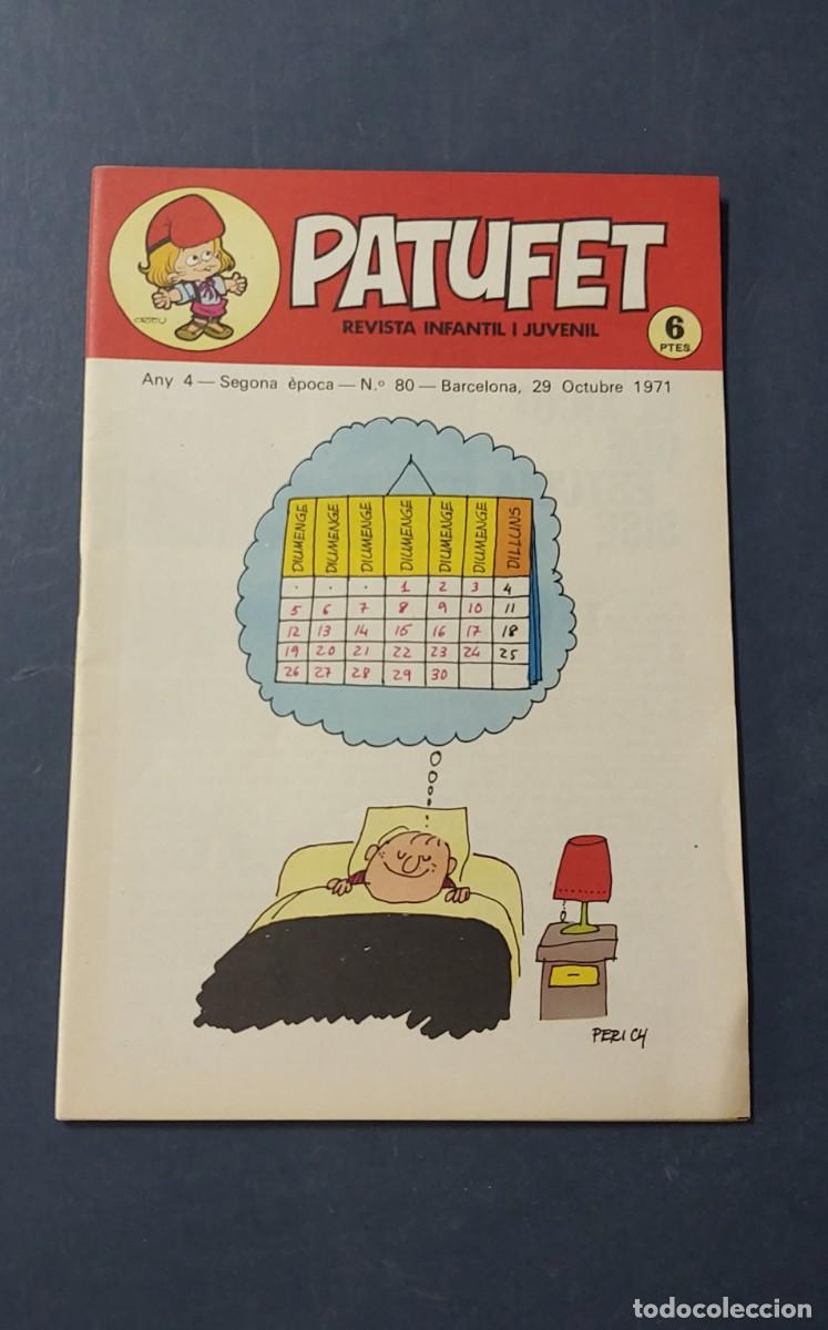Tebeos: Patufet N&ordm; 80 Any 4 1971 Editor Bagu&ntilde;a Barcelona ( Catal&agrave; ) Ref. C-1